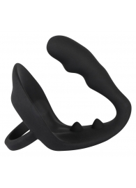 Эрекционное кольцо с подхватом мошонки и анальным отростком для воздействия на простату - Orion - в Самаре купить с доставкой