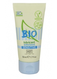 Органический лубрикант для чувствительной кожи Bio Sensitive - 50 мл. - HOT - купить с доставкой в Самаре
