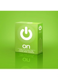 Цветные ароматизированные презервативы ON) Fruit   Color - 3 шт. - ON) - купить с доставкой в Самаре