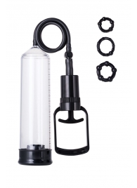 Вакуумная помпа A-toys с уплотнителем и эрекционными кольцами - A-toys - в Самаре купить с доставкой