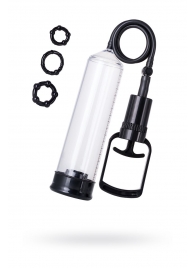 Вакуумная помпа A-toys с уплотнителем и эрекционными кольцами - A-toys - в Самаре купить с доставкой