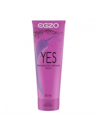 Согревающий лубрикант на водной основе Egzo Yes - 50 мл. - EGZO - купить с доставкой в Самаре