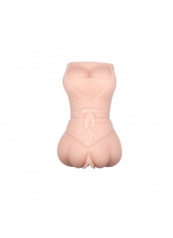 Мастурбатор-вагина с эффектом смазки в виде женской фигурки - Baile - в Самаре купить с доставкой