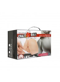 Вагина и попка с вибрацией CRAZY BULL - Baile - в Самаре купить с доставкой