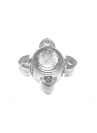 Прозрачное эрекционное кольцо Rings Screw - Lola Games - в Самаре купить с доставкой
