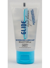 Интимная смазка на водной основе Glide - 30 мл. - HOT - купить с доставкой в Самаре