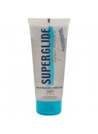 Интимная смазка на водной основе Superglide - 100 мл. - HOT - купить с доставкой в Самаре