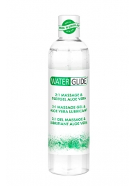 Гель-смазка 2-в-1 MASSAGE   LUBRICANT ALOE VERA - 300 мл. - Waterglide - купить с доставкой в Самаре