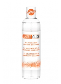 Гель-смазка 2-в-1 MASSAGE   LUBRICANT GUARANA - 300 мл. - Waterglide - купить с доставкой в Самаре