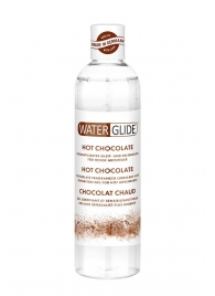Лубрикант на водной основе с ароматом шоколада HOT CHOCOLATE - 300 мл. - Waterglide - купить с доставкой в Самаре