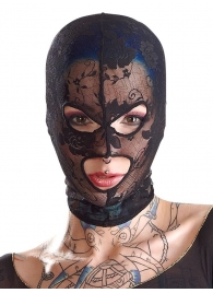 Кружевная маска-балаклава с отверстиями для глаз и рта - Orion - купить с доставкой в Самаре