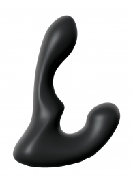 Черный анальный вибростимулятор P-Spot Milker - 14 см. - Pipedream - в Самаре купить с доставкой
