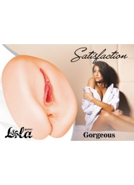 Мастурбатор с 2 тоннелями Satisfaction Gorgeous - Lola Games - в Самаре купить с доставкой