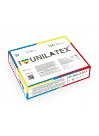 Разноцветные ароматизированные презервативы Unilatex Multifruits - 144 шт. - Unilatex - купить с доставкой в Самаре
