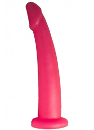 Розовый стимулятор простаты из геля - 18 см. - LOVETOY (А-Полимер) - в Самаре купить с доставкой