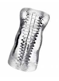 Прозрачный мастурбатор Lingam Asha - ToyFa - в Самаре купить с доставкой