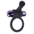 Черное эрекционное виброкольцо Vibrating Silicone Super Ring - Pipedream - в Самаре купить с доставкой