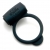 Темно-серое эрекционное кольцо Vibrating Love Ring с вибрацией - Fifty Shades of Grey - в Самаре купить с доставкой