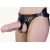 Гигантский фаллоимитатор на присоске в комплекте с трусиками - 26 см. - LOVETOY (А-Полимер) - купить с доставкой в Самаре