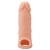 Телесная насадка EXTENDER WITH BALL STRAP 5.5 - 14 см. - Dream Toys - в Самаре купить с доставкой