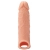 Телесная насадка EXTENDER WITH BALL STRAP 6.5 - 17 см. - Dream Toys - в Самаре купить с доставкой