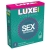 Ребристые презервативы LUXE Royal Sex Machine - 3 шт. - Luxe - купить с доставкой в Самаре