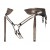 Бронзовый пояс для насадок Desirous Harness - Strap-on-me - купить с доставкой в Самаре