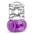 Фиолетовое эрекционное виброкольцо One Night Stand Vibrating C-Ring - Blush Novelties - в Самаре купить с доставкой