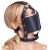 Черный намордник с кляпом-шаром Head Harness With A Gag - Orion - купить с доставкой в Самаре
