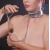 Серебристый ошейник из искусственной кожи - Sitabella - купить с доставкой в Самаре