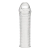 Текстурированная насадка на пенис Clear Textured Penis Enhancing Sleeve Extension - 16,5 см. - BlueLine - в Самаре купить с доставкой