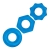 Комплект из трех голубых колец для эрекции 3-Pack Nuts   Bolts Stretch Cock Ring Set - BlueLine - в Самаре купить с доставкой
