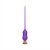 Фиолетовый тонкий стимулятор Nipple Vibrator - 23 см. - I-MOON - купить с доставкой в Самаре