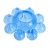 Голубая гелевая насадка-цветок - Toyfa Basic - в Самаре купить с доставкой