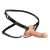 Телесный полый страпон 2  Erection 28X Smooth Vibrating Silicone Penis Sheath - 16 см. - XR Brands - купить с доставкой в Самаре