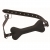 Черный кляп в форме косточки Hound Adjustable Dog Bone Gag - XR Brands - купить с доставкой в Самаре