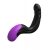 Черно-фиолетовый вибромассажёр простаты Hyper-Pulse P-Spot Massager - Pipedream - в Самаре купить с доставкой