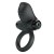 Черное эрекционное кольцо с вибрацией Adrien - Baile - в Самаре купить с доставкой