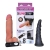 Страпон с 2 насадками и вибрацией UniStrap - 20 и 18 см. - LOVETOY (А-Полимер) - купить с доставкой в Самаре