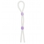 Прозрачное эрекционное кольцо-лассо SILICONE LASSO COCK RING DUAL BEADS - NMC - в Самаре купить с доставкой