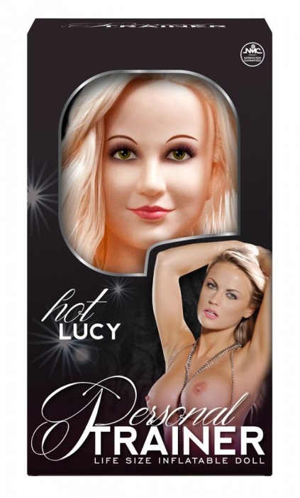 Надувная кукла с вибрацией и 2 любовными отверстиями Hot Lucy Lifesize Love Doll - NMC - в Самаре купить с доставкой