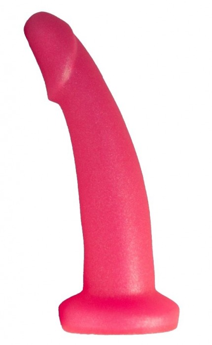 Розовый плаг-массажёр для простаты - 13,5 см. - LOVETOY (А-Полимер) - в Самаре купить с доставкой