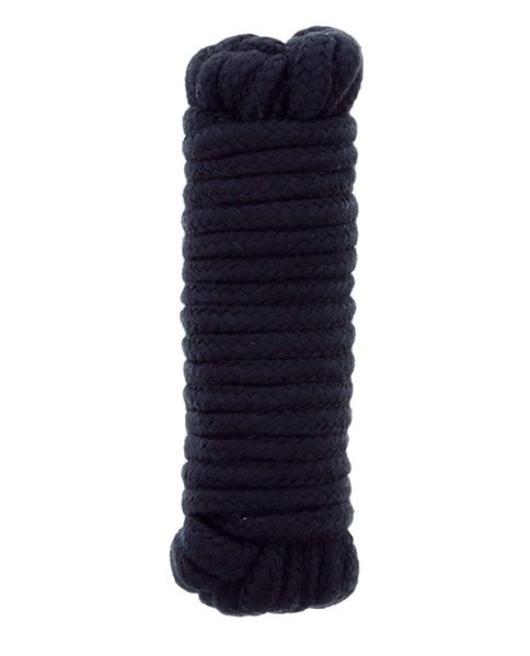 Чёрная веревка для связывания BONDX LOVE ROPE - 5 м. - Dream Toys - купить с доставкой в Самаре