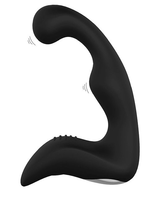 Чёрный перезаряжаемый массажёр простаты BOOTY PLEASER - Dream Toys - в Самаре купить с доставкой