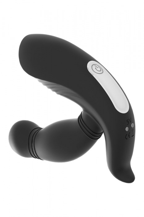 Черный вибромассажер простаты PROSTATE HERO - Dream Toys - в Самаре купить с доставкой
