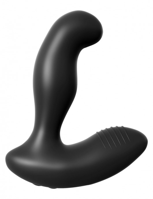 Черный массажер простаты Electro Stim Prostate Vibe с электростимуляцией - 13,3 см. - Pipedream - купить с доставкой в Самаре