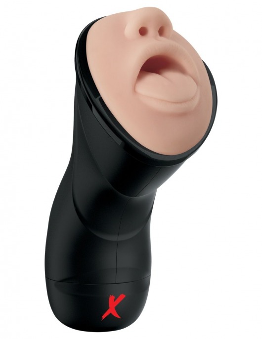 Мастурбатор-ротик Deep Throat Vibrating Stroker - Pipedream - в Самаре купить с доставкой