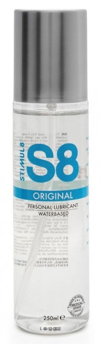 Универсальный лубрикант на водной основе S8 Original Lubricant - 250 мл. - Stimul8 - купить с доставкой в Самаре