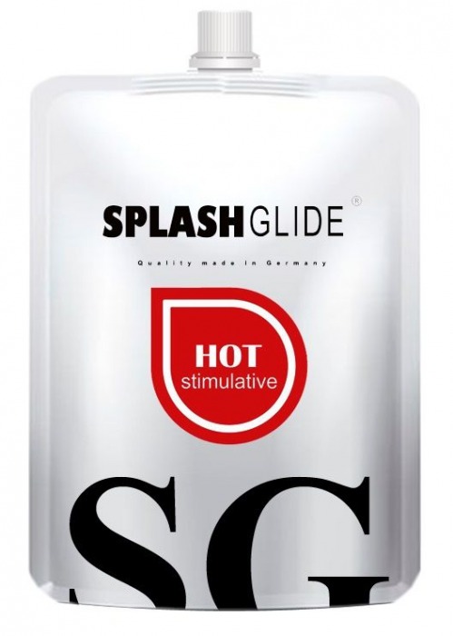Возбуждающий лубрикант на водной основе Splashglide Hot Stimulative - 100 мл. - Splashglide - купить с доставкой в Самаре