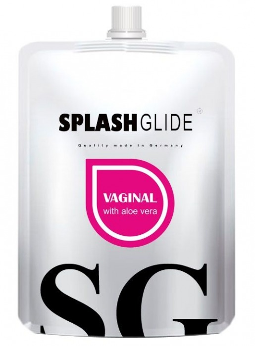 Ухаживающий лубрикант на водной основе Splashglide Vaginal With Aloe Vera - 100 мл. - Splashglide - купить с доставкой в Самаре